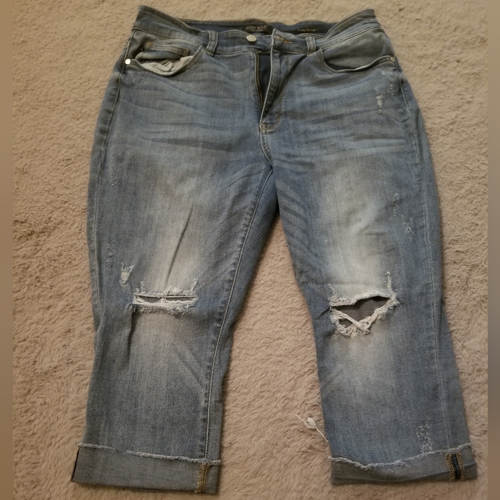 Judy Blue Size 16W Skinny Fit Capri - Women's Jeans